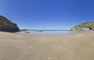 Lusty Glaze beach in Newquay Cornwall