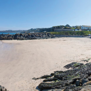 Porthgwidden beach in St Ives Cornwall