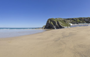 Tolcarne beach in Newquay Cornwall