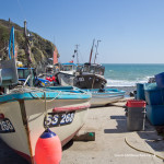 fishing boast on Cadgwith Cove in West Cornwall