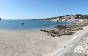 Summers Beach in St Mawes, Cornwall